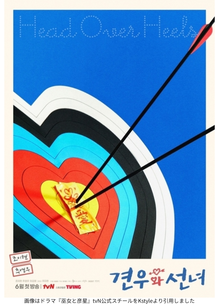 画像はドラマ『巫女と彦星』tvN公式スチールをKstyleより引用しました