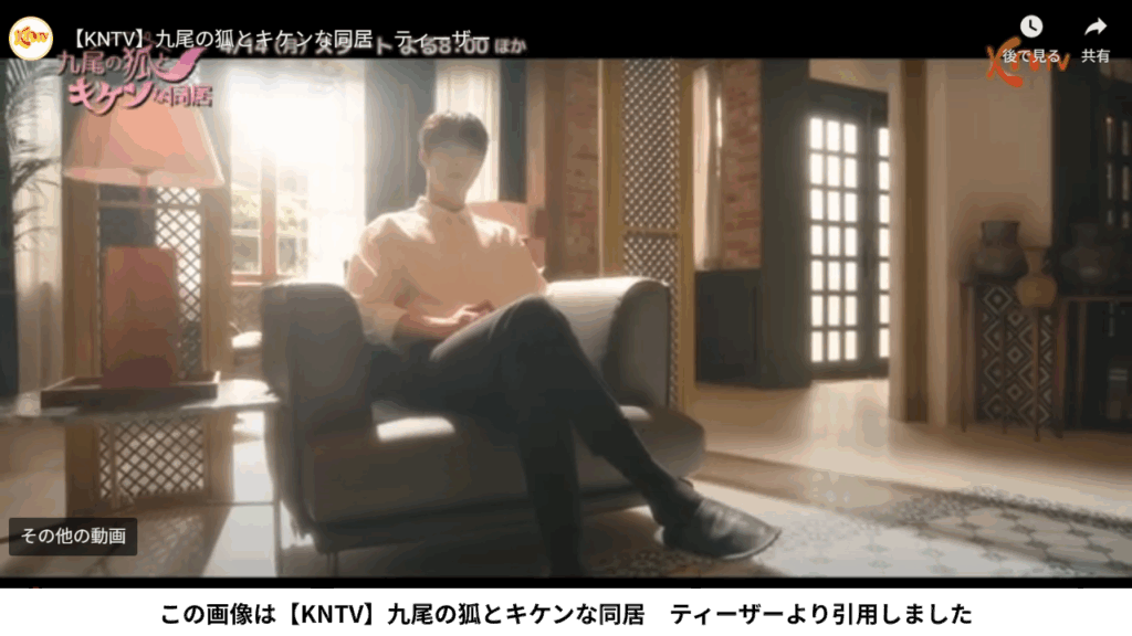 この画像は【KNTV】九尾の狐とキケンな同居 ティーザーより引用しました