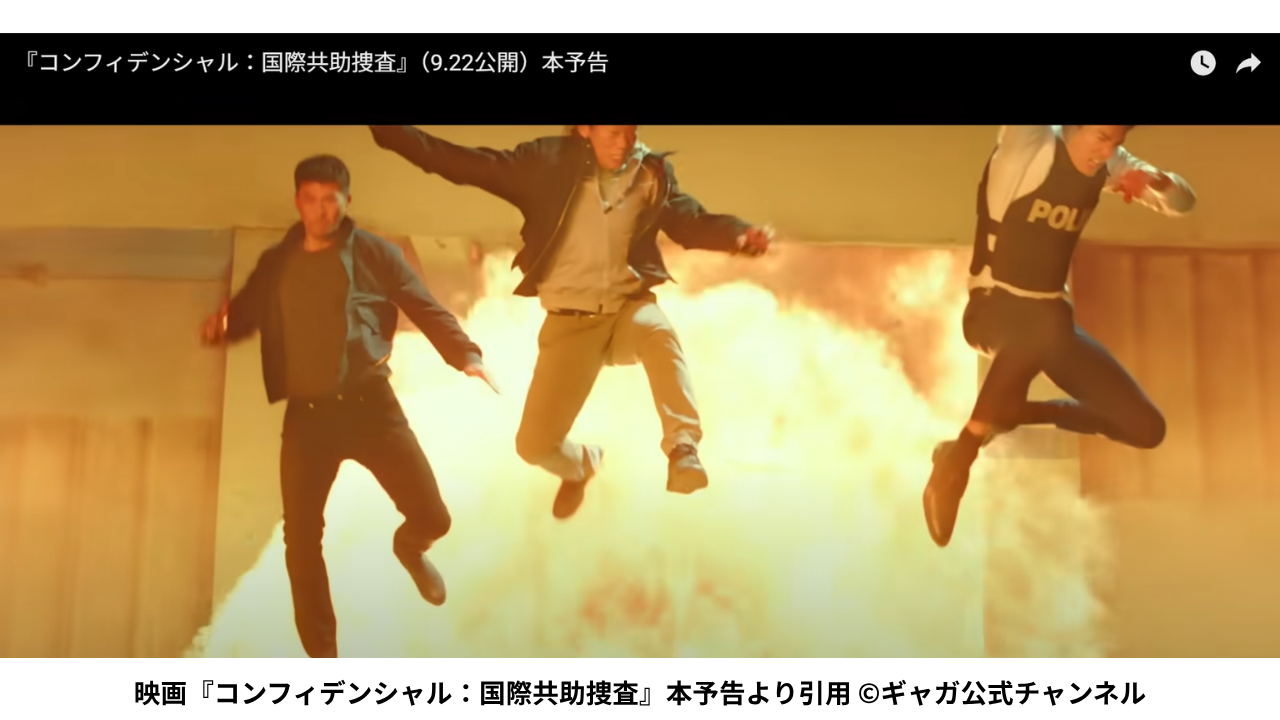映画『コンフィデンシャル：国際共助捜査』本予告より引用 ©ギャガ公式チャンネル