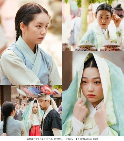画像はドラマ『花が咲けば、月を想い』(@Kstyle)より引用しました ©KBS