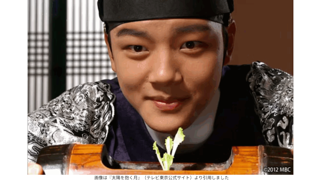 画像は『太陽を抱く月』（テレビ東京公式サイト）より引用しました