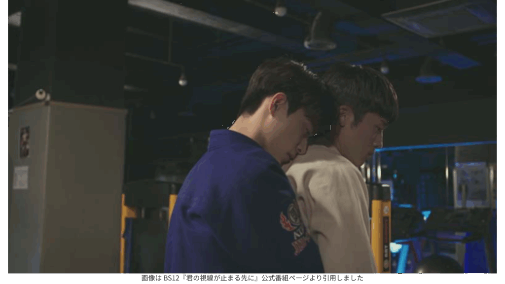 画像は BS12『君の視線が止まる先に』公式番組ページより引用しました