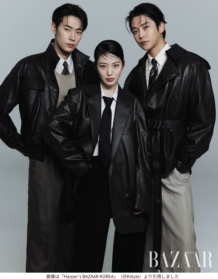 画像は『Harper’s BAZAAR KOREA』（＠Kstyle）より引用しました (720 x 920 px)