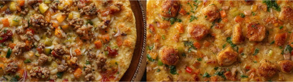 野菜や肉のチヂミ