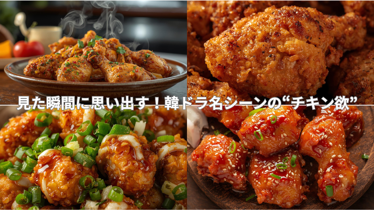 見た瞬間に思い出す！韓ドラ名シーンの“チキン欲”